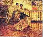 Juan Luna Tampuhan oil on canvas